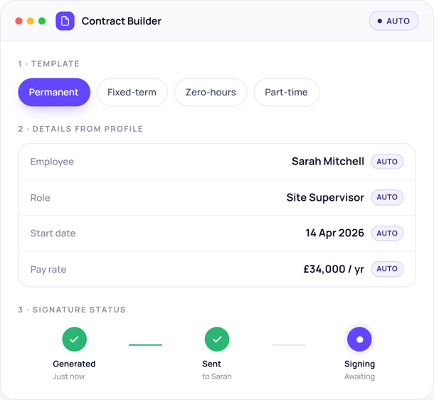 Contracts and Agreements - contract-builder