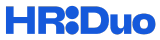 HR Duo logo blue