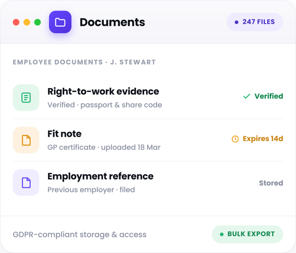 Letters and Documents - document-management for J.Stewart