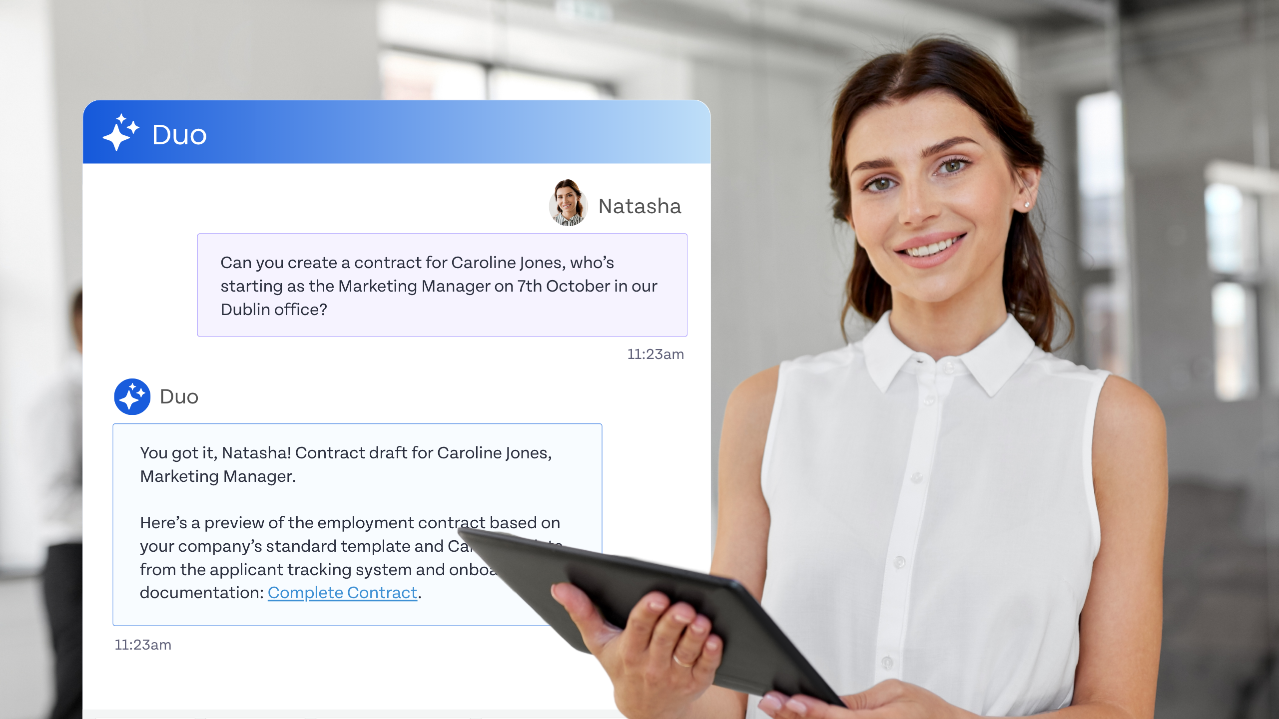 HR Duo AI Assistant HRMS