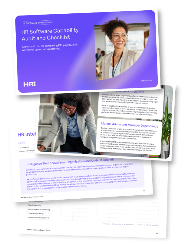 HR Duo HR Software Capability Audit